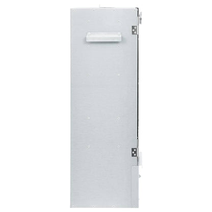 Räucherofen mit 1 kg Räuchermehl Smoker 44,5 x 29 x 83 cm silber verzinkt