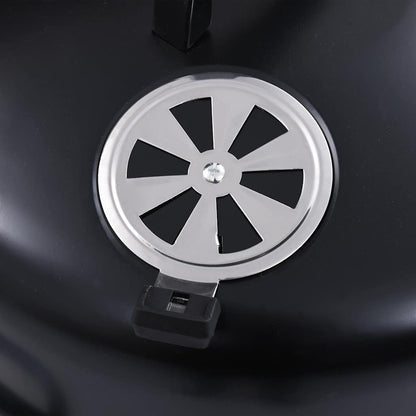 3in1 Räuchergrill Smoker Holzkohlegrill mit Thermometer BBQ Grill