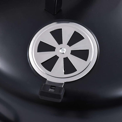 3in1 Räuchergrill Smoker Holzkohlegrill mit Thermometer BBQ Grill