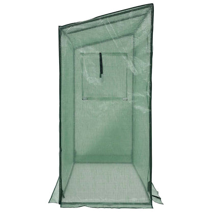 Begehbares Gewächshaus 200 x 80 x 173 cm Foliengewächshaus Rolltür