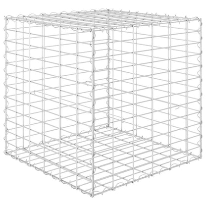 Gabionen Würfel Stahldraht 60x60x60 cm Steinkorb Gartenzaun Element Mauer Wand