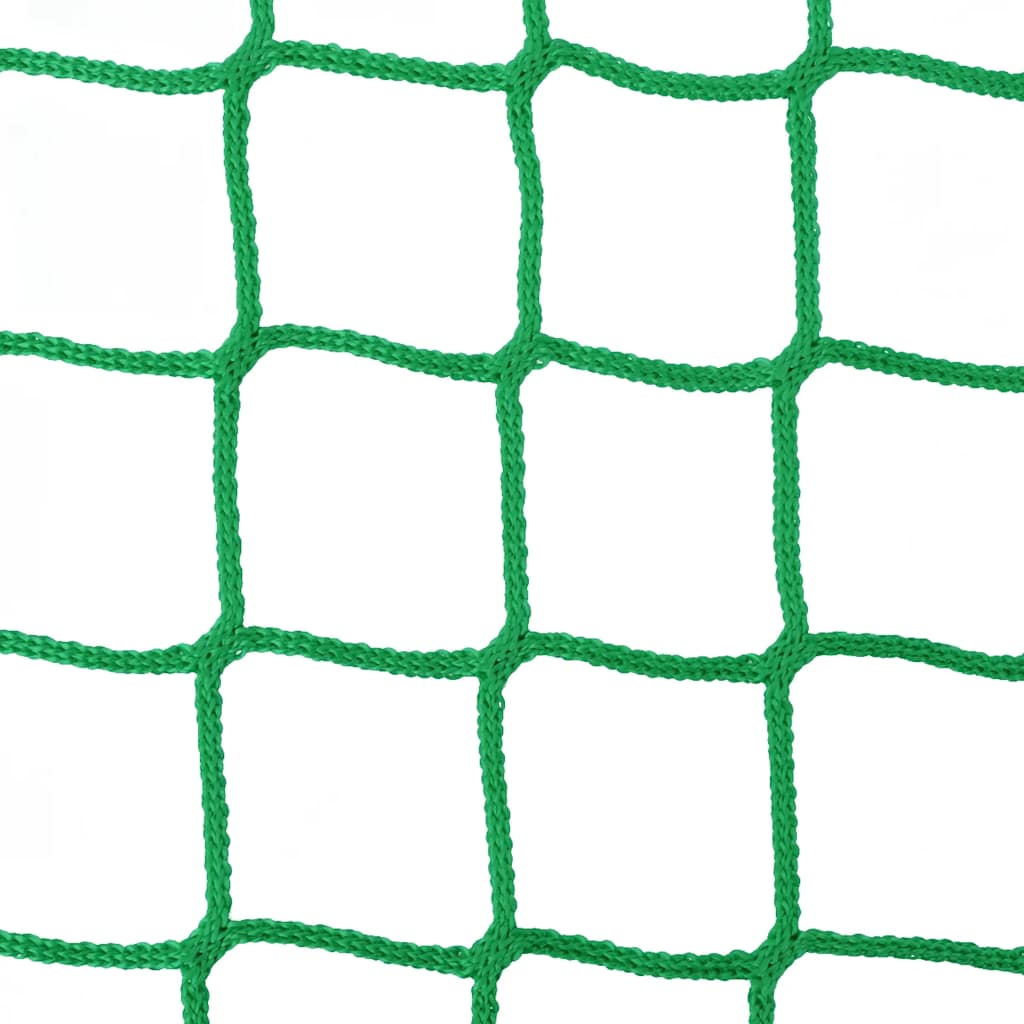 Hay nets, 4 pieces, round, 1x1 m, PP hay rack, green, mesh size 4.5x4.5 cm