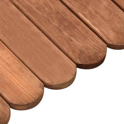 Beeteinfassung Braun 120 cm Imprägniertes Kiefernholz flexibel Rasenkante