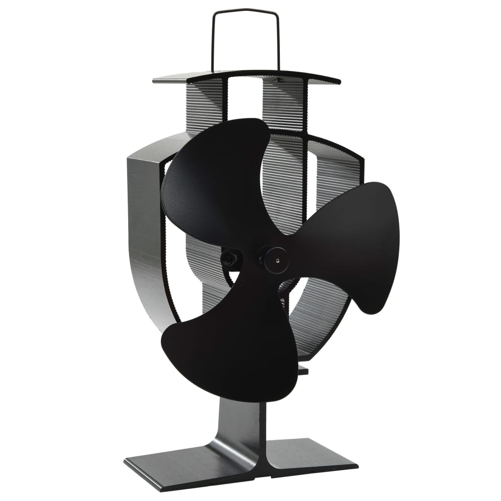 Ofenventilator ohne Strom Kaminventilator hitzebetrieben 3 Blatt 50-300°C