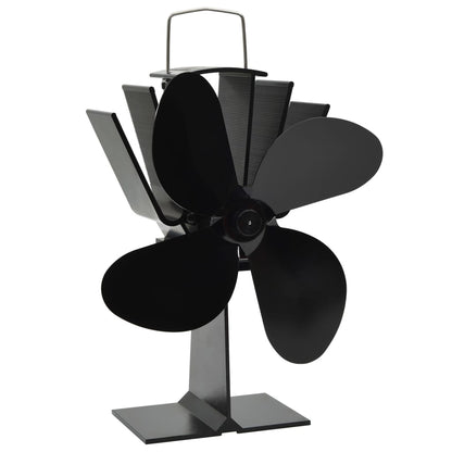Ofenventilator ohne Strom Kaminventilator hitzebetrieben 4 Blatt 25 dB 70°C