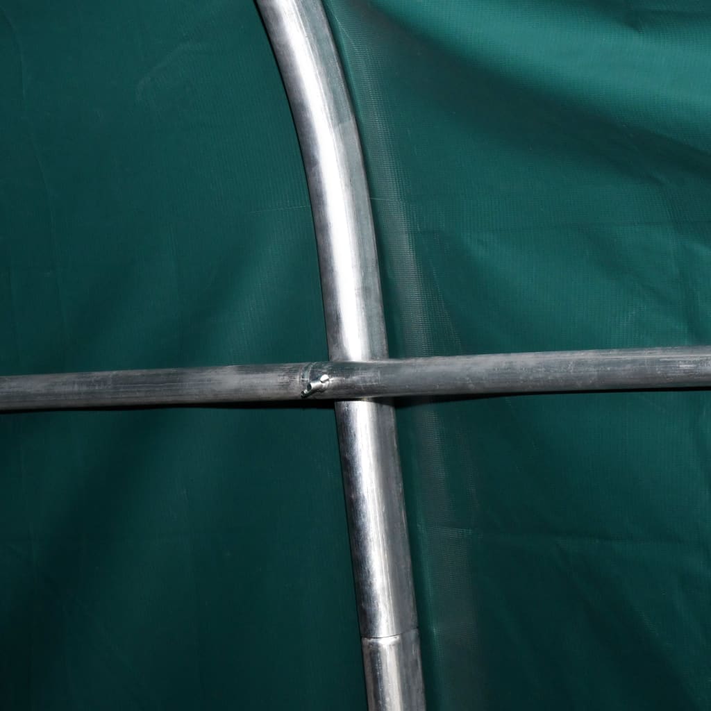 vidaXL Pasture Tent PVC 550 g/m² 3.3×3.2 m Dark Green