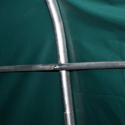 vidaXL Pasture Tent PVC 550 g/m² 3.3×3.2 m Dark Green
