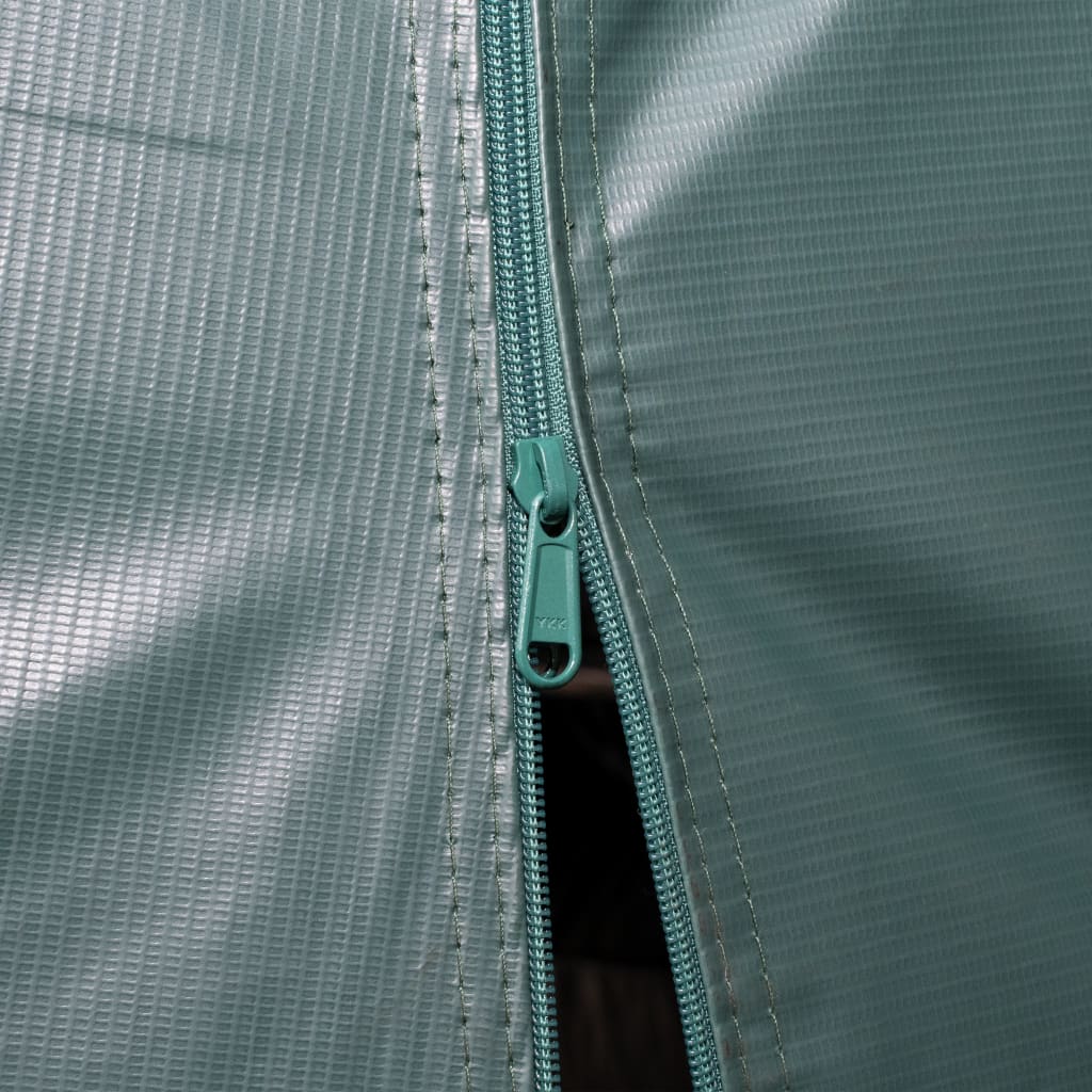 vidaXL Pasture Tent PVC 550 g/m² 3.3×3.2 m Dark Green