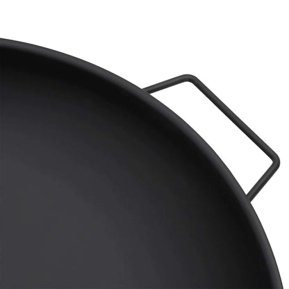 Fire bowl 67.5x58x22.5 cm steel black fire pit