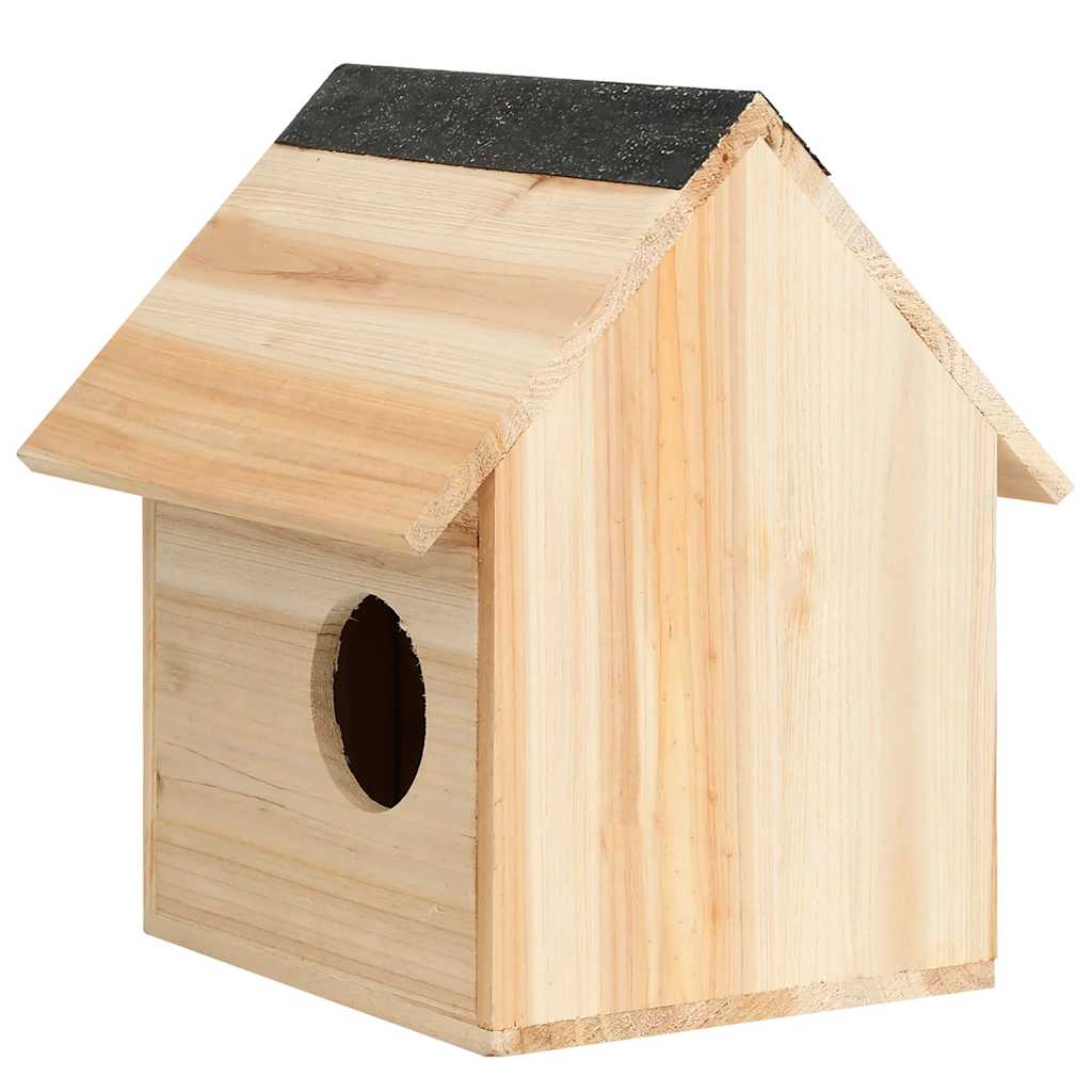 Eichhörnchenhaus aus Holz mit 3 Eingängen – Eichhörnchen-Kobel aus Tannenholz