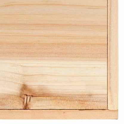 Eichhörnchenhaus aus Holz mit 3 Eingängen – Eichhörnchen-Kobel aus Tannenholz