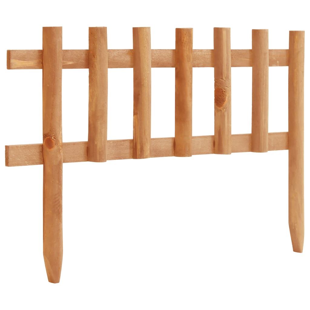 Beeteinfassung Rasenkante 10 Stk. Tannenholz 4,4 m Beetumrandung 44 x 29 cm