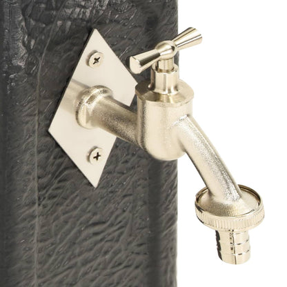 vidaXL Water Dispenser Anthracite Stone Look