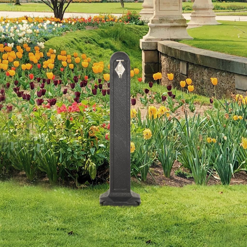vidaXL Water Dispenser Anthracite Stone Look