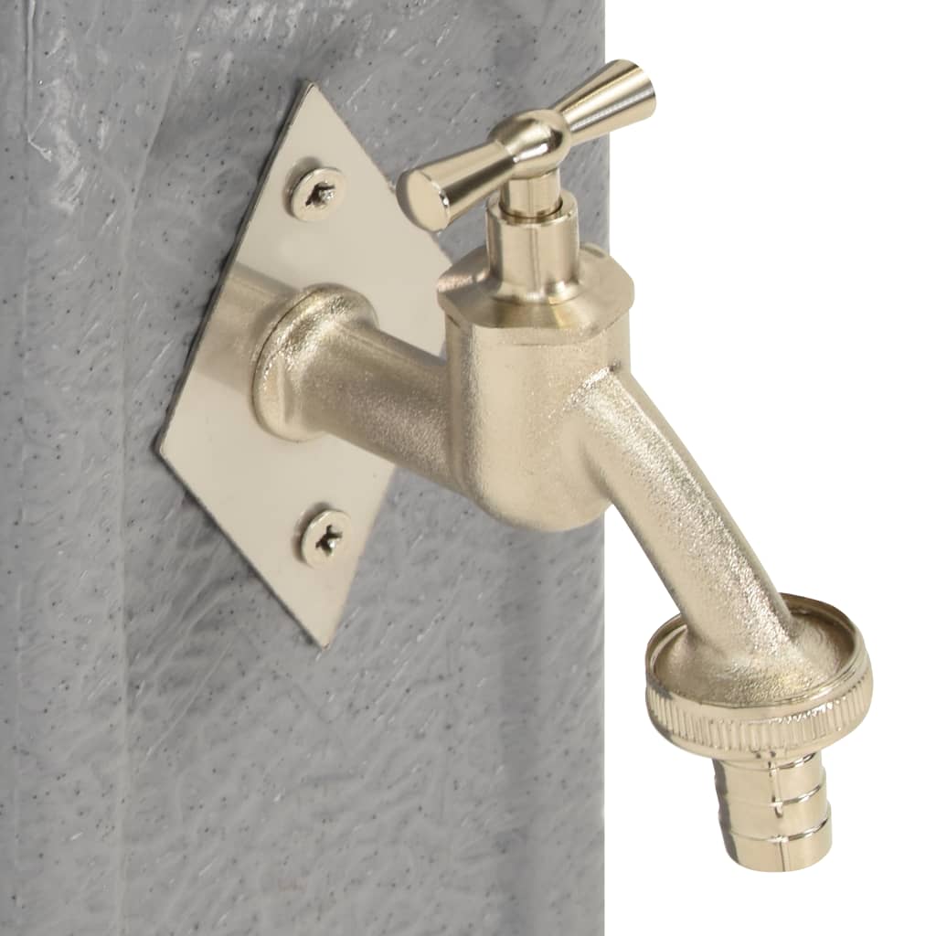 vidaXL Water Dispenser Light Grey Stone Look