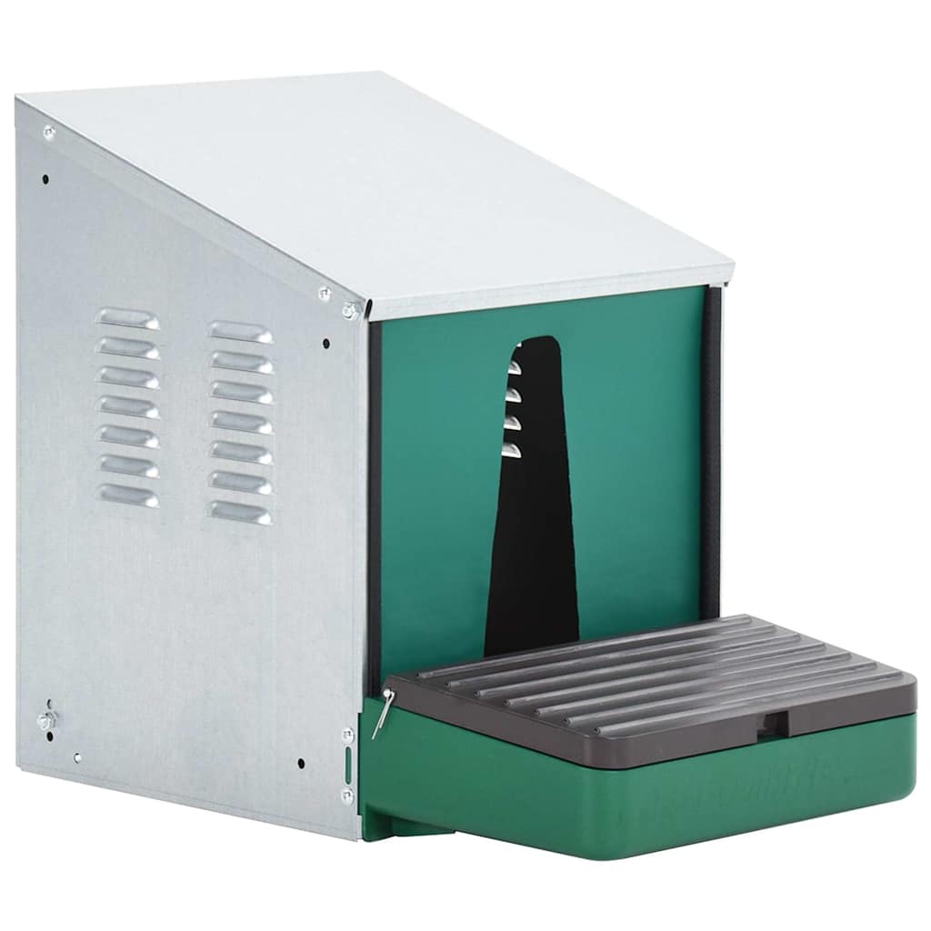 Nestomatic Abrollnest Hühner Legenest Metall 49x31x42 cm mit Auffangschale