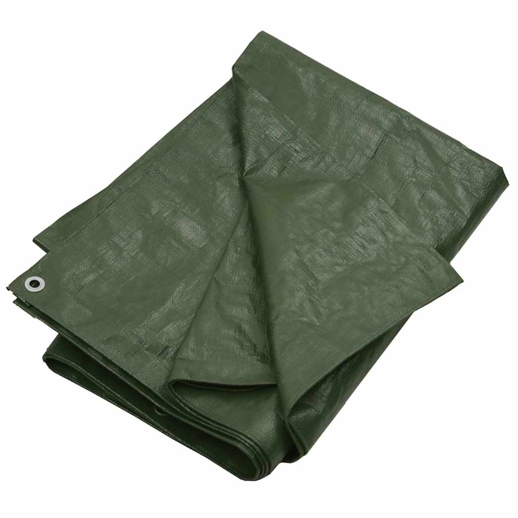 Abdeckplane 180 g/m² 2x3 m grün HDPE Schutzhülle Plane Abdeckung Wetterschutz
