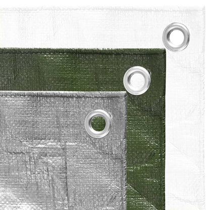 Tarpaulin 180 g/m² 2x3 m green HDPE protective cover tarpaulin cover weather protection