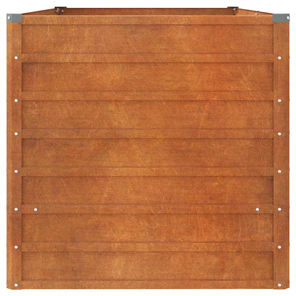 Hochbeet 160x80x77cm Cortenstahl rostig Pflanzbeet Pflanzkasten