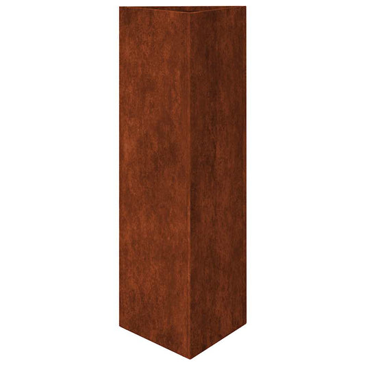 Hochbeet 30x26x75cm Cortenstahl rostig Pflanzsäule Pflanzkasten