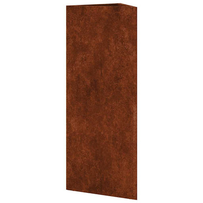 Hochbeet 30x26x75cm Cortenstahl rostig Pflanzsäule Pflanzkasten