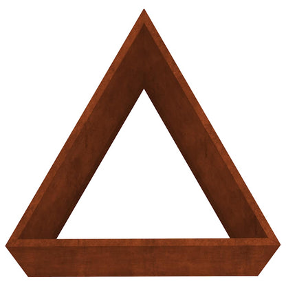 Hochbeet 40x34,5x75cm Cortenstahl rostig Pflanzsäule Pflanzkasten