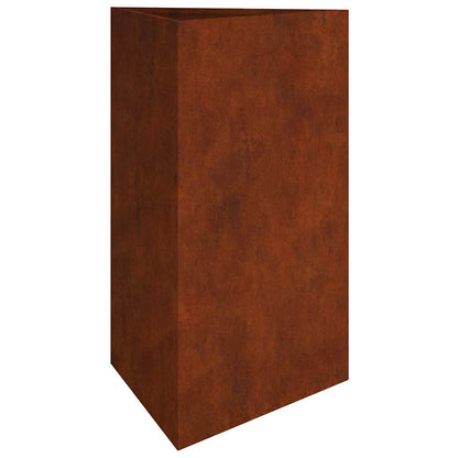 Hochbeet 50x43x75 cm Cortenstahl rostig Pflanzbeet Pflanzkasten