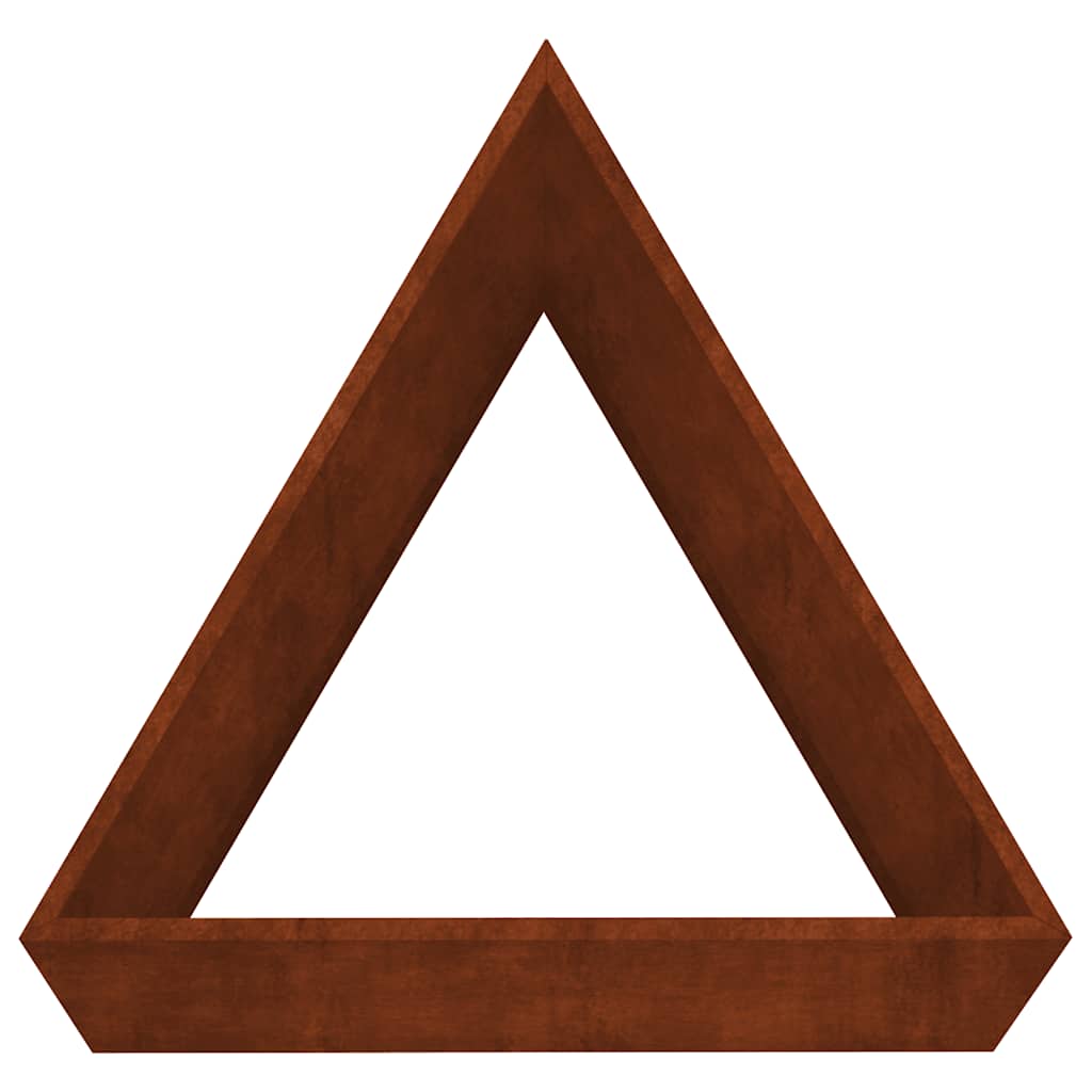 Hochbeet 50x43x75 cm Cortenstahl rostig Pflanzbeet Pflanzkasten
