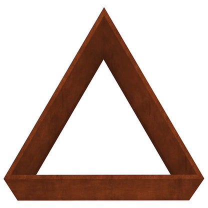 Hochbeet 50x43x75 cm Cortenstahl rostig Pflanzbeet Pflanzkasten