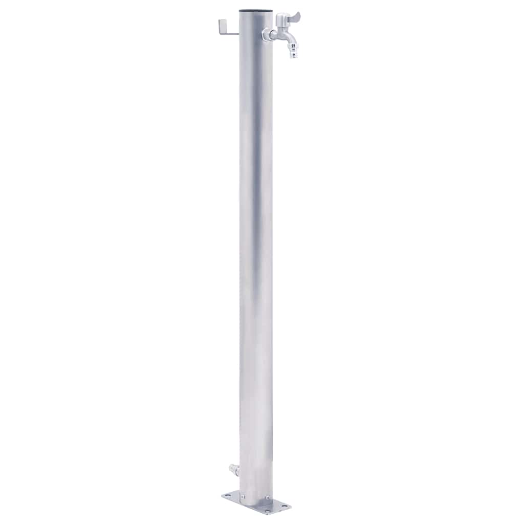 vidaXL Water Column for the Garden 40 cm Stainless Steel Round