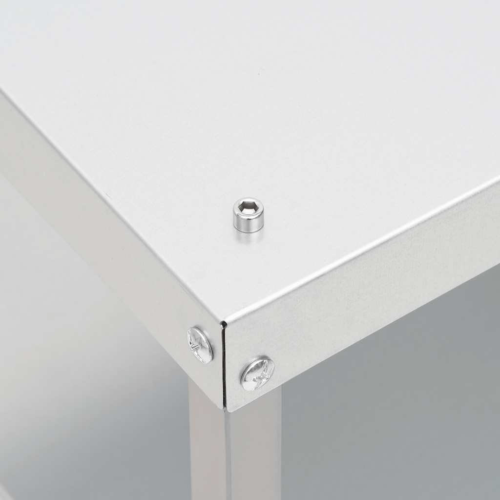 Räucherofen 110 cm mit Tisch Räucherschrank Thermometer 3 Roste 12 Haken Smoker