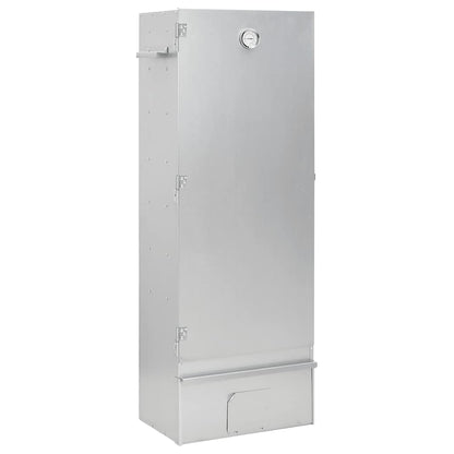 Räucherofen mit Räuchermehl Smoker 44,5x29x110 cm Stahl Räucherschrank