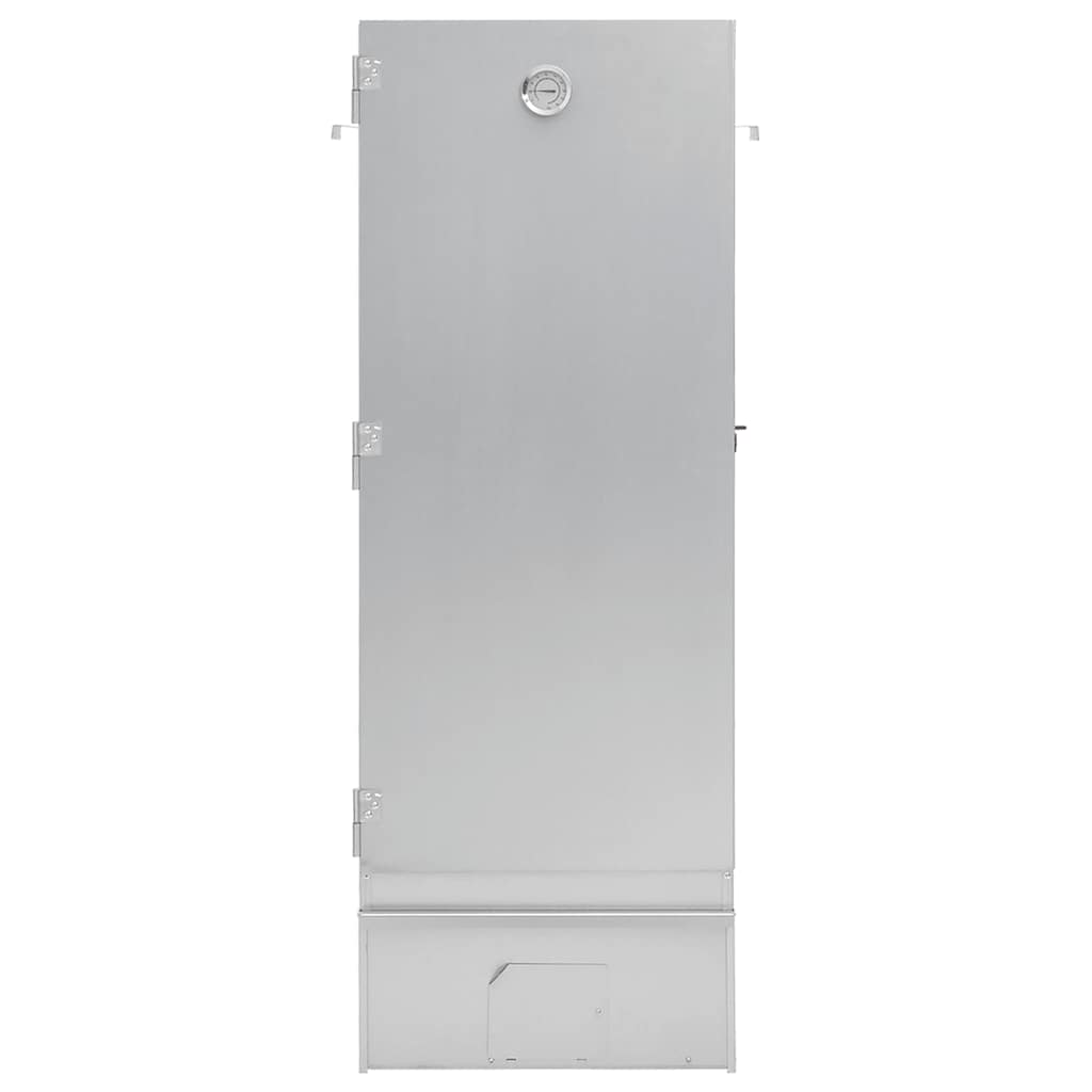 Räucherofen mit Räuchermehl Smoker 44,5x29x110 cm Stahl Räucherschrank