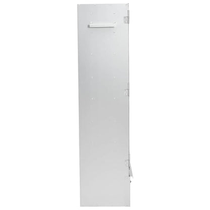 Räucherofen mit Räuchermehl Smoker 44,5x29x110 cm Stahl Räucherschrank