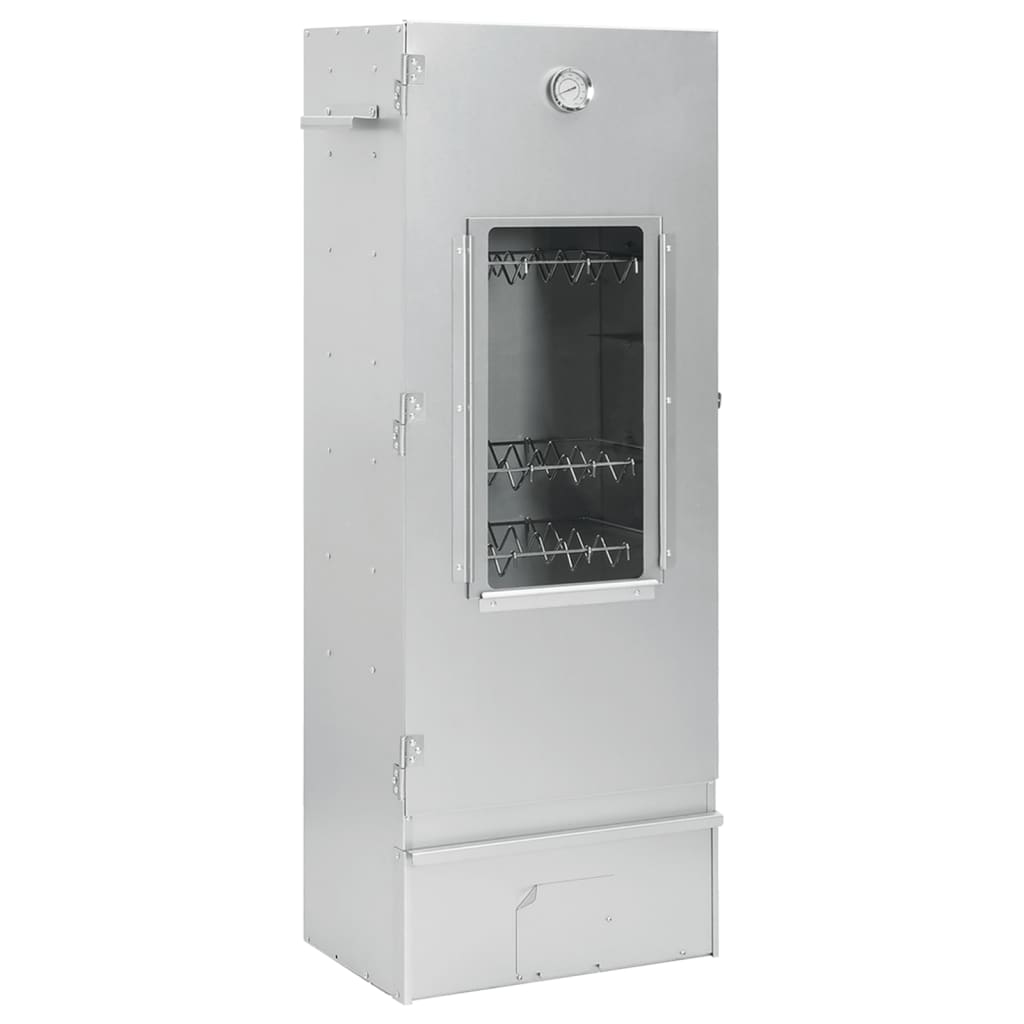 Räucherofen 110 cm Räucherschrank Glasfenster Kaltrauchgenerator Thermometer Smoker