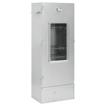 Räucherofen 110 cm Räucherschrank Glasfenster Kaltrauchgenerator Thermometer Smoker