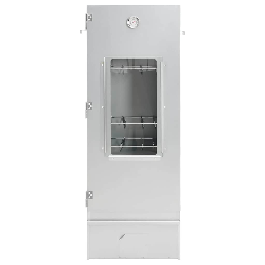 Räucherofen 110 cm Räucherschrank Glasfenster Kaltrauchgenerator Thermometer Smoker