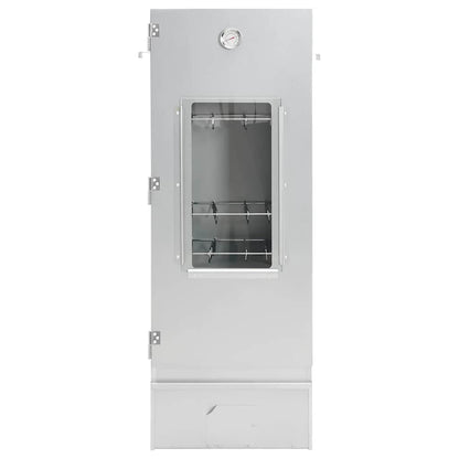 Räucherofen 110 cm Räucherschrank Glasfenster Kaltrauchgenerator Thermometer Smoker
