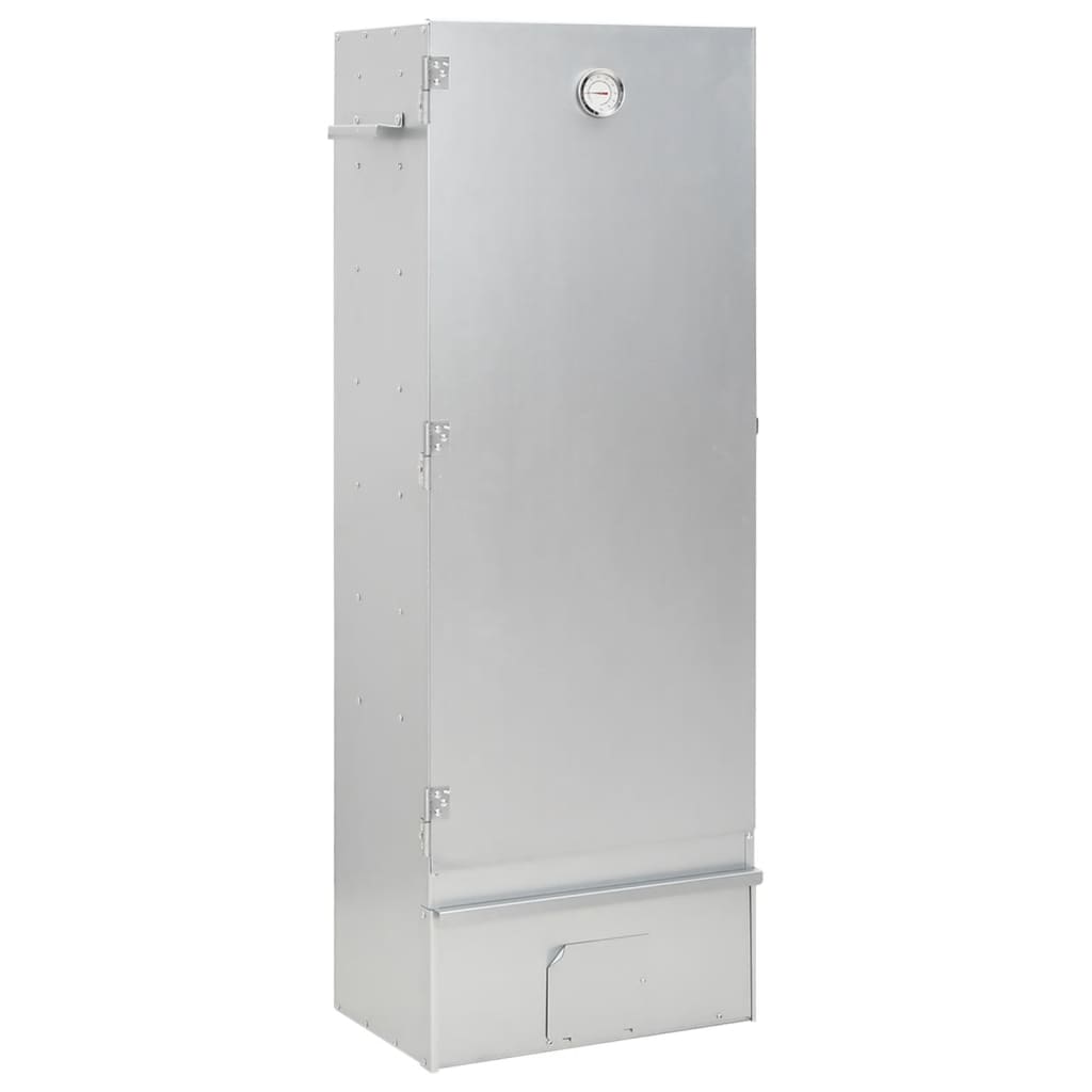 Räucherofen 110 cm Räucherschrank Kaltrauchgenerator Thermometer 3 Roste Smoker