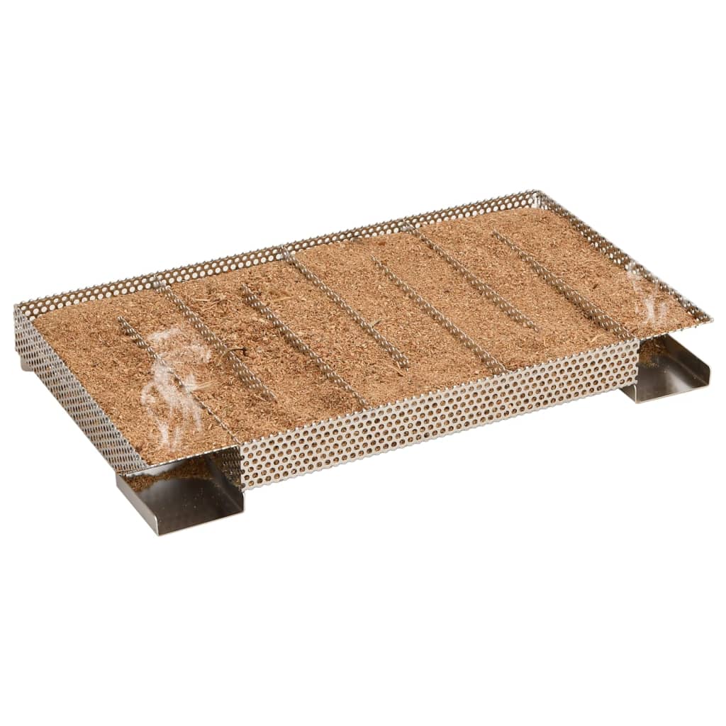 Räucherofen 110 cm Räucherschrank Smoker Kaltrauchgenerator Thermometer 3 Roste