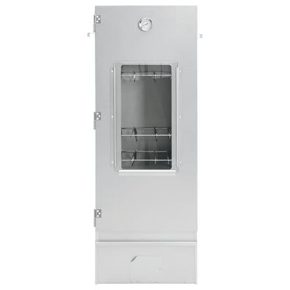 Räucherofen 110 cm Räucherschrank Smoker Kaltrauchgenerator Thermometer 3 Roste