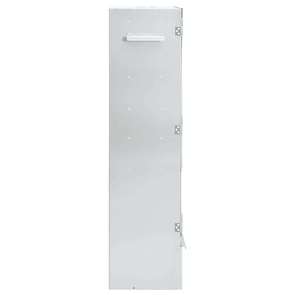 Räucherofen 110 cm Räucherschrank Smoker Kaltrauchgenerator Thermometer 3 Roste
