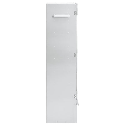Räucherofen 110 cm Räucherschrank Smoker Kaltrauchgenerator Thermometer 3 Roste