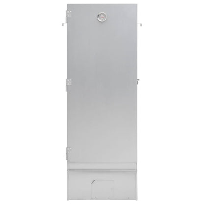 Räucherofen 110 cm Räucherschrank Smoker Kaltrauchgenerator Thermometer 3 Roste