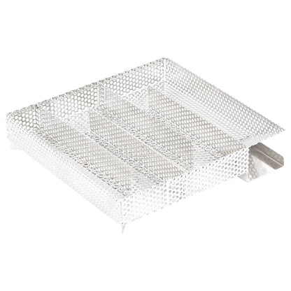 Kaltrauchgenerator 5-Kammer 21x21x4,5 cm Edelstahl Rauchgenerator für Räucheröfen