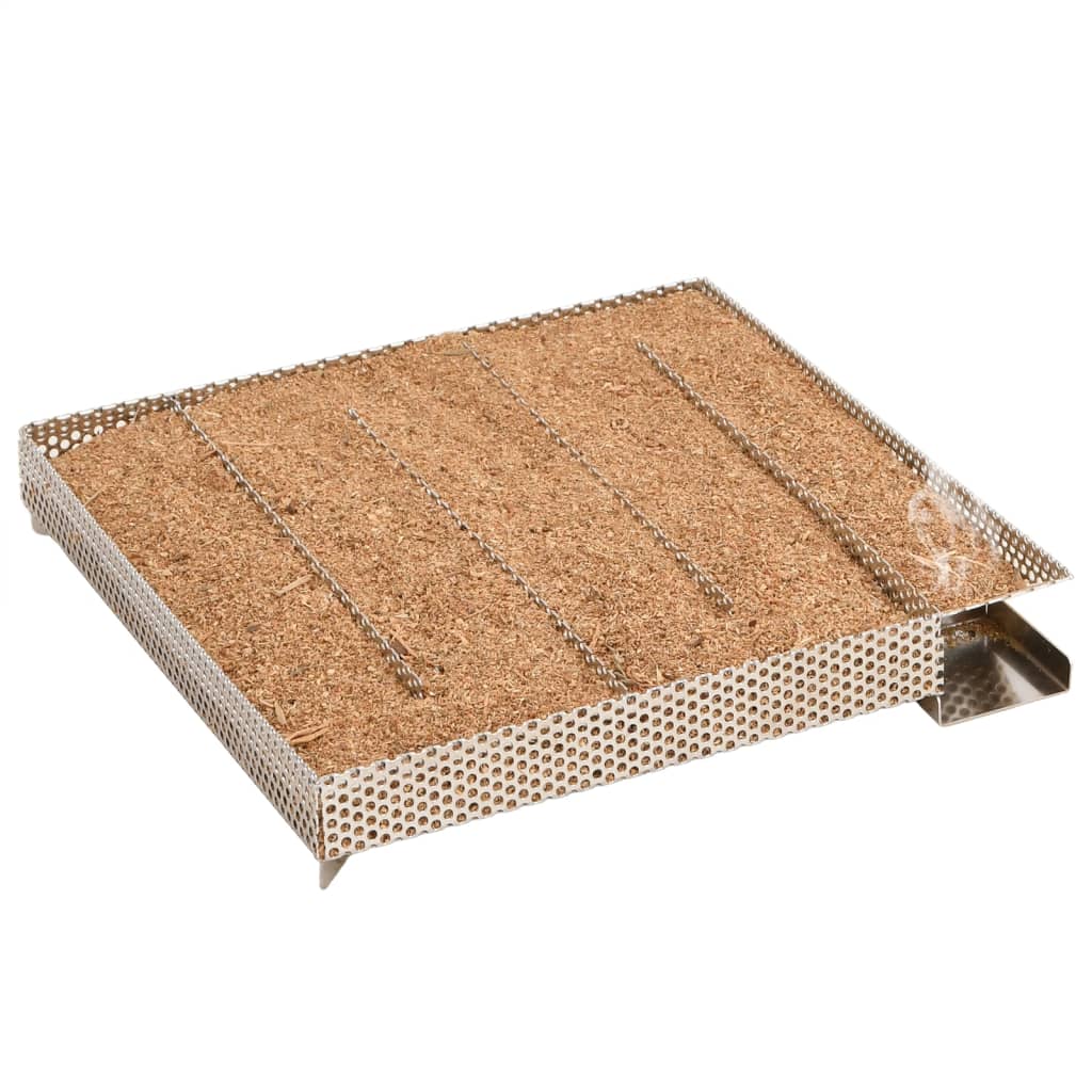 Kaltrauchgenerator 5-Kammer 27x27x4,5 cm Edelstahl Rauchgenartor für Räucherofen