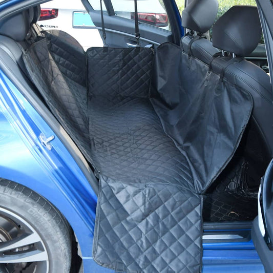 Hunde Autositzbezug Hundedecke Schondecke rutschfest wasserdicht Schwarz