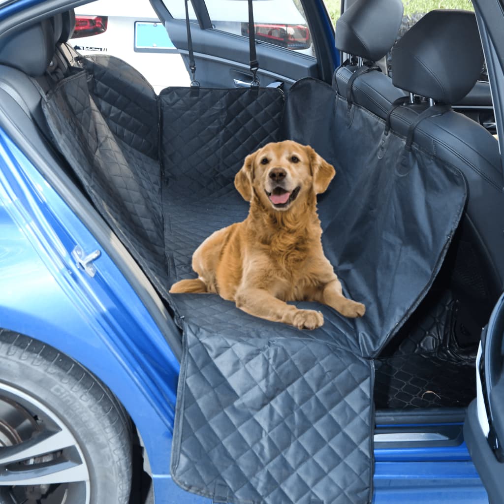 Hunde Autositzbezug Hundedecke Schondecke rutschfest wasserdicht Schwarz