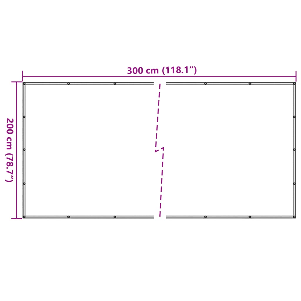 Anhängernetz Grün 2x3 m HDPE Ladungssicherungsnetz grün Hängernetz