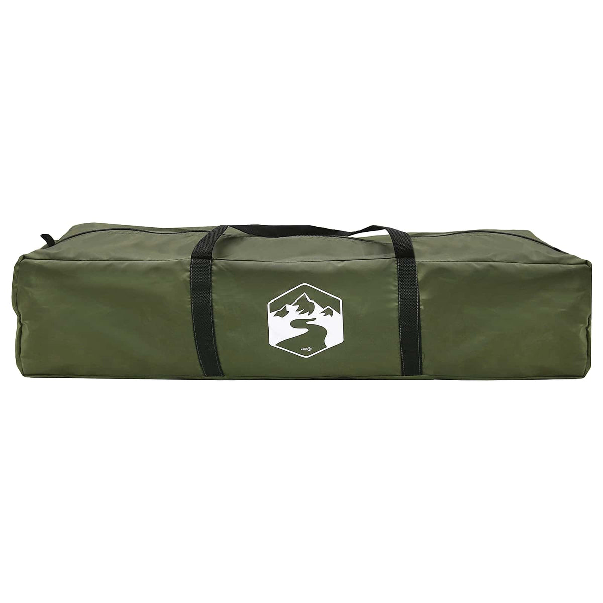 Zelt 4 Personen Olivgrün Quick Release Wasserdicht Camping Angeln